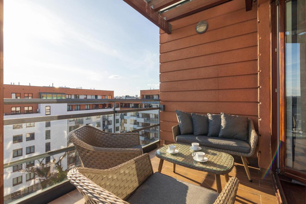 Mokotow Premium Apartment With Terrace Warszawa Exteriör bild