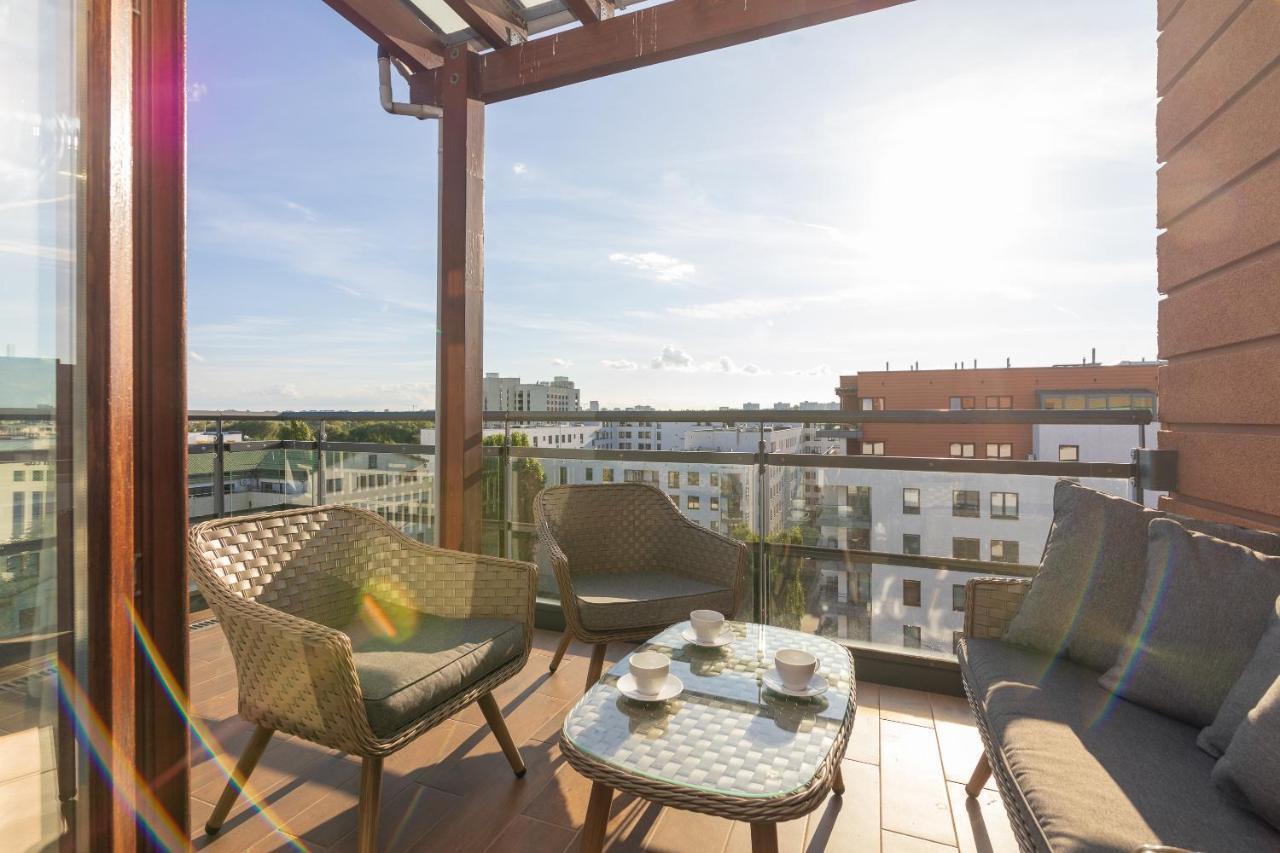 Mokotow Premium Apartment With Terrace Warszawa Exteriör bild