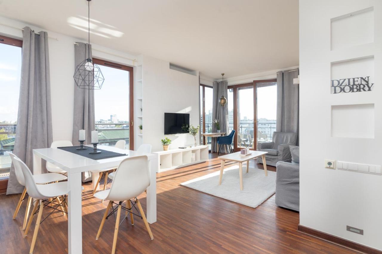Mokotow Premium Apartment With Terrace Warszawa Exteriör bild