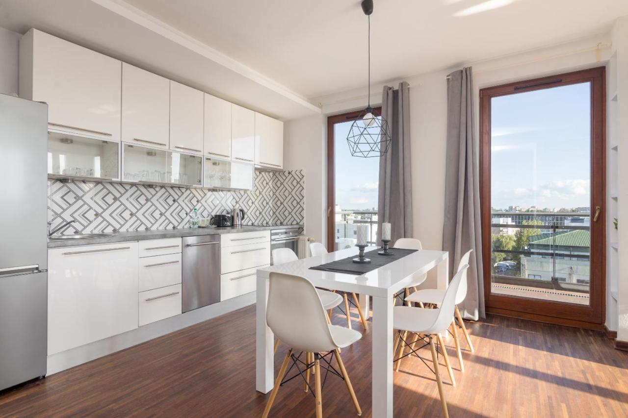 Mokotow Premium Apartment With Terrace Warszawa Exteriör bild