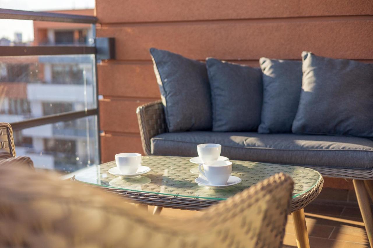 Mokotow Premium Apartment With Terrace Warszawa Exteriör bild